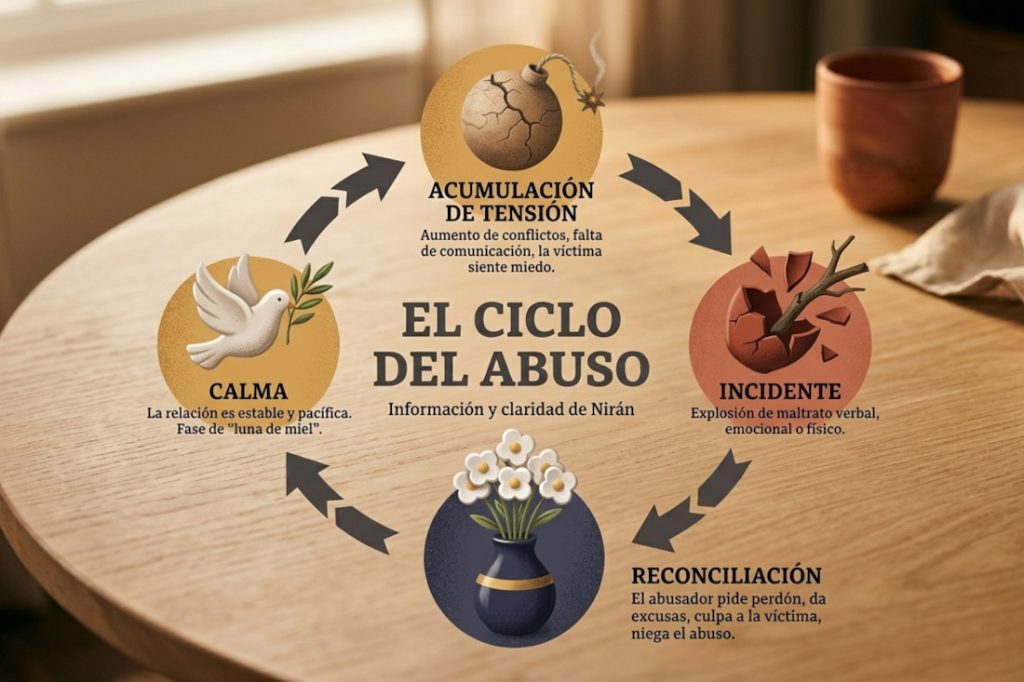 maltrato psicológico ciclo del abuso