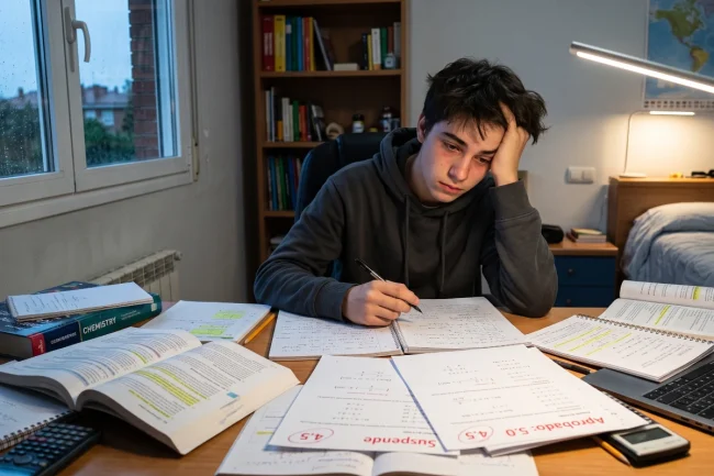ayudar hijo fracaso escolar