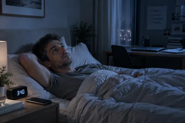 cómo combatir el insomnio por estrés laboral