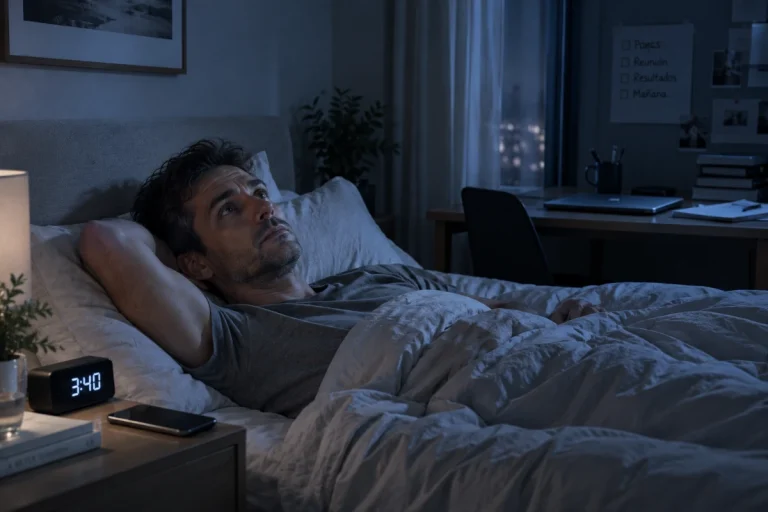 cómo combatir el insomnio por estrés laboral